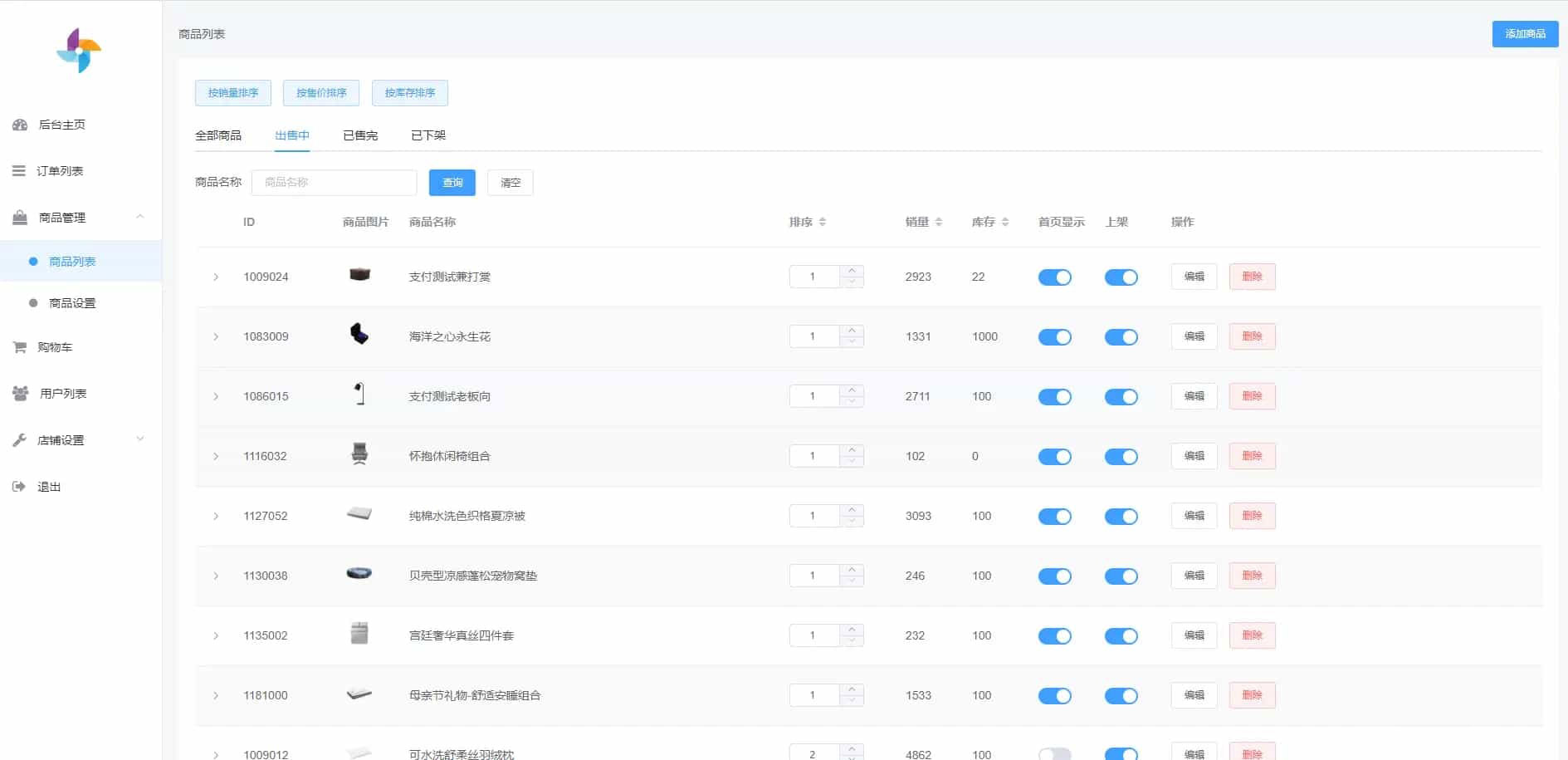 图片[1]-海风小店微信商城小程序：一款附带后端的免费开源项目源码-创意云博客